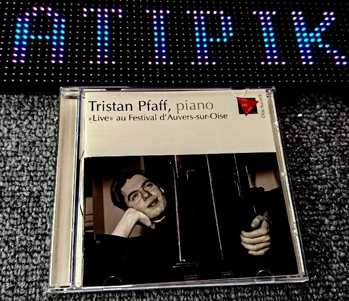 🎧 Tristan Pfaff - Live Au Festival D’Auvers Sur Oise - CD Très Rare📀
